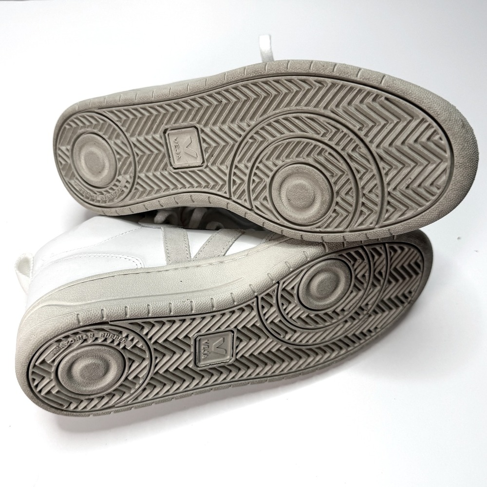 VEJA V-15 Mid Top Sneaker Size 39 White Natural‎ Size 8 - Picture 6 of 6
